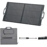 Mophorn Faltbares Solarpanel 100 W, Tragbares Solarladegerät Mit 24% Effizienz, Monokristallines Solarmodul Mit Mc4-ausgang, Usb-a-, Typ-c- & Dc-anschlüssen, Ip65-zertifiziert, Ideal Für Powerstations