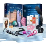EIS Deluxe erotischer Adventskalender 2025 für Erwachsene Singles und Paare | 24 sinnliche Sex Geschenke inkl. Satisfyer & FUN FACTORY Sexspielzeuge & Erotik Überraschungen | Warenwert 650€