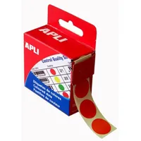 Art-Pol agipa 115011 Markierungspunkte, Durchmesser: 15 mm, rund, rot