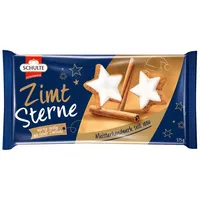 Schulte Süßigkeit, Schulte Zimtsterne feines Weihnachtsgebäck mit Zimt und Glasur 175g