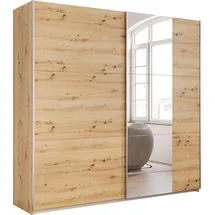 Rauch Schwebetürenschrank Kronach 218 x 210 x 59 cm Beige/Braun