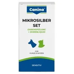 Canina Mikrosilber SET Ohrenspülung & Liquid 150ml