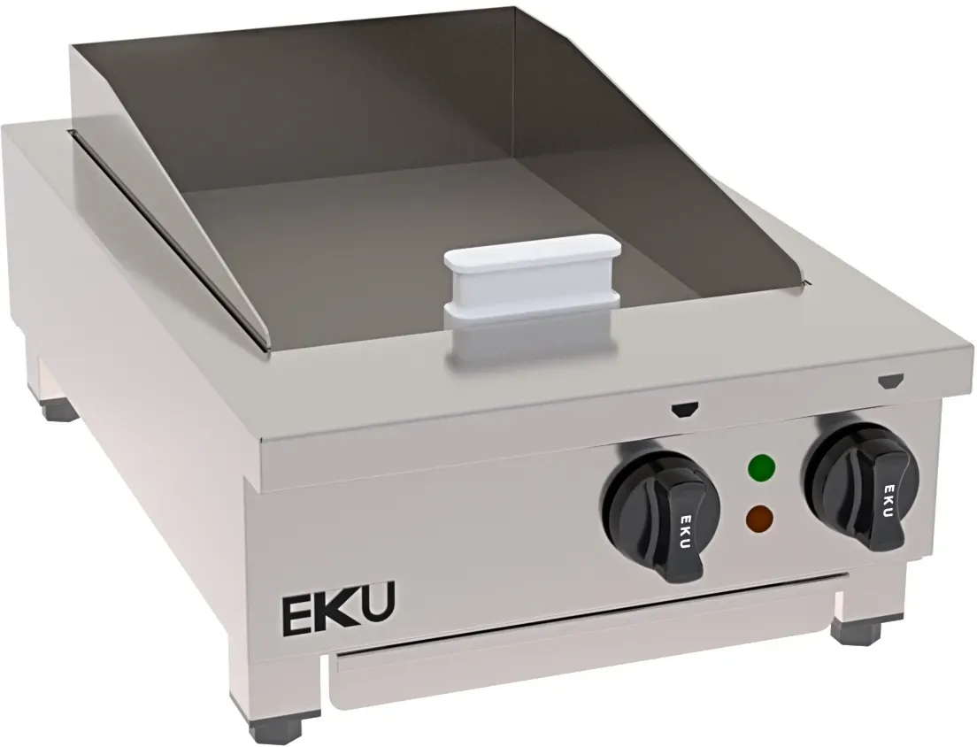 EKU Snackline Auftisch-Grillplatte Duplex GRE-K-40-50-D
