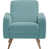 exxpo - sofa fashion Sessel »Samso«, blau