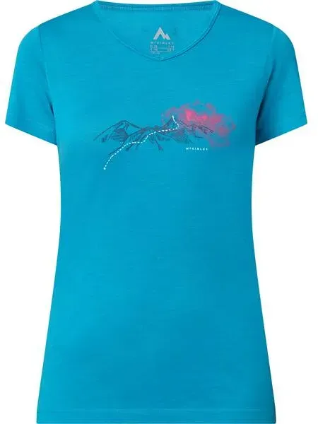 McKINLEY Damen Shirt Hicks wms, BLUE AQUA, 40