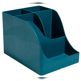 Exacompta 4x Stifteköcher Pen Wave, Neo Deco - Bleu canard