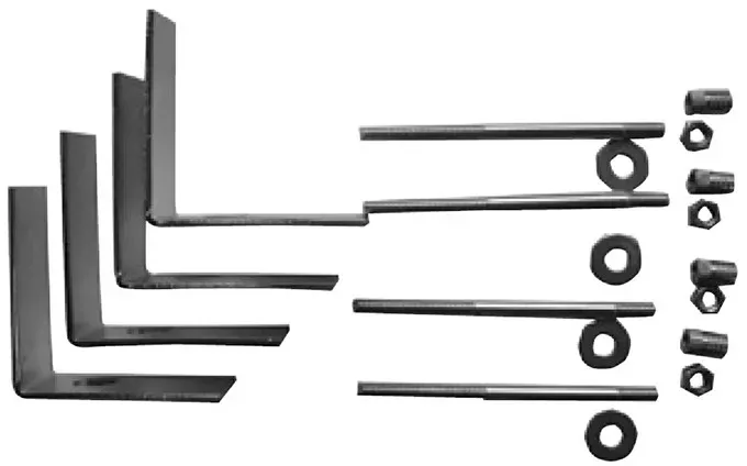 VitrA Ersatzteil Unterbauwaschtisch Befestigungsset,310278YP1TE 310278YP1TE