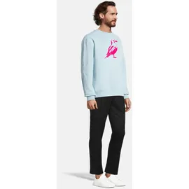 salzhaut Hoodie Breeze Blau XXL