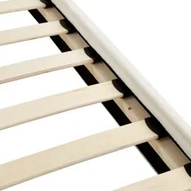 Beliani Flayat 180 x 200 cm Cremeweiß Schwarz
