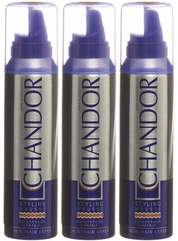 Chandor Colour Styling Mousse Naturbraun