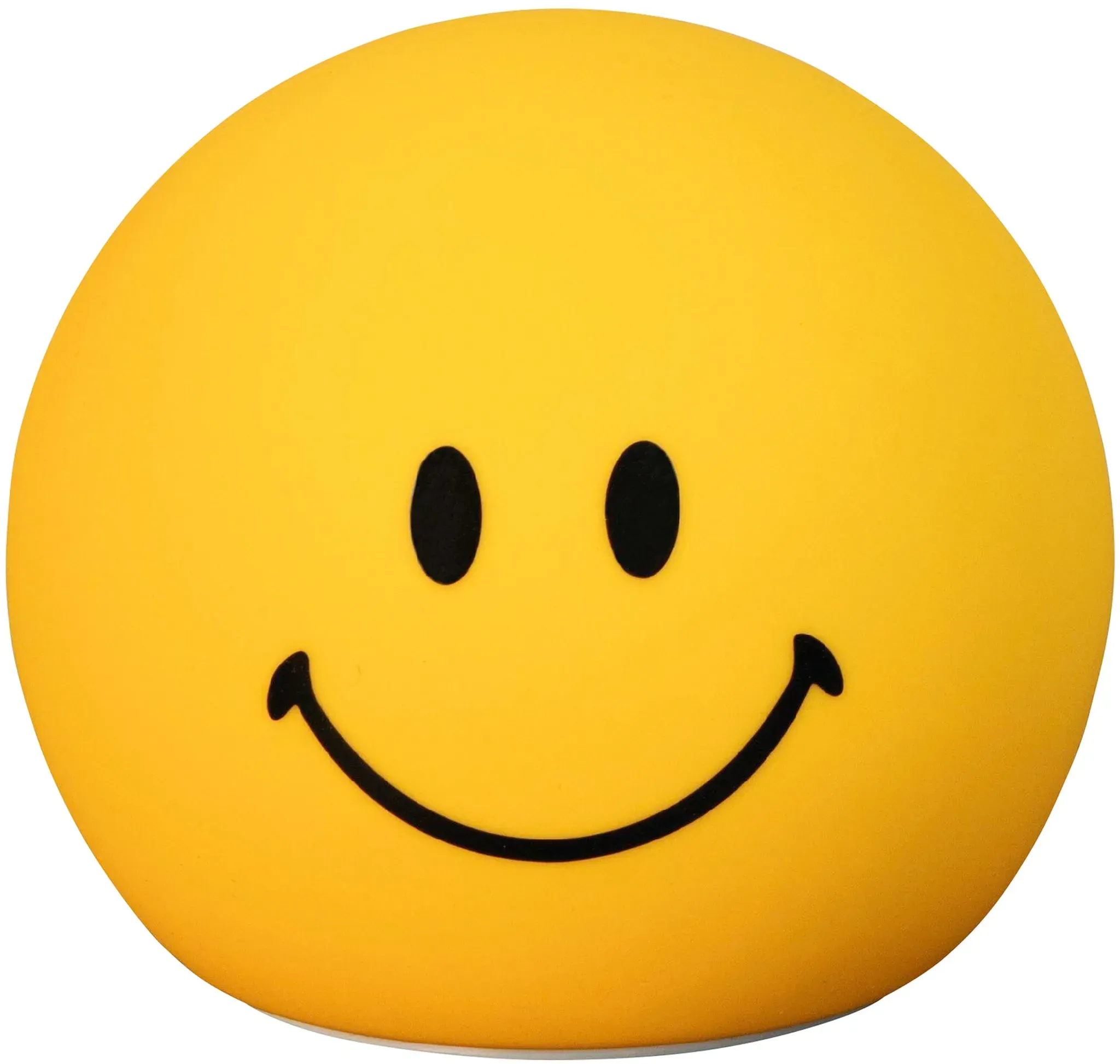 FH Lighting Nachtlicht Smiley GlowMoji, gelb