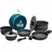 Beaver Brand Dolomia 22 Plus Topf-Set 10-tlg. 2 x Kasserolle 2 x Pfanne + Kochtopf + Tragetasche