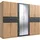 WIMEX Drehtürenschrank Taiga 270 x 210 x 58 cm Grau