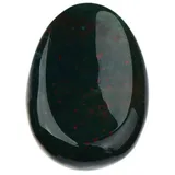 Nklaus Daumenstein Heliotrop Edelstein 5x3,5cm Heilstein Handschmeichler Energiebalance 14883
