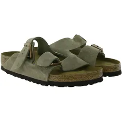 BIRKENSTOCK Arizona Damen Sommer-Schlappen Made in Germany normale Breite 0951301 Taupe-Grau - 47