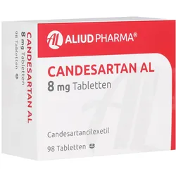 Candesartan AL 8 mg Tabletten 98 St