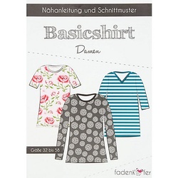 Fadenkäfer Schnitt "Basicshirt" für Damen