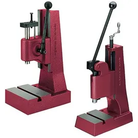 Berg & Schmid Handhebelpresse mit Kniehebel 1700kp Hub 60mm