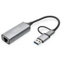 Digitus 2.5G Adapter LAN-Adapter, RJ-45, USB-C 3.0 [Stecker] (DN-3028)