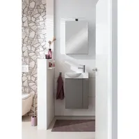 Fackelmann LED-Spiegelschrank SBC Links 40 cm x 68 cm
