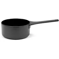 Serax - Surface Kasserolle aus Gusseisen, 1,3 Liter, schwarz