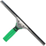 Unger ErgoTec 79001 Fensterabzieher, 45 cm, Gummi-Abziehklinge, Edelstahlkanal & Gummigriff – Fensterreinigungsausrüstung