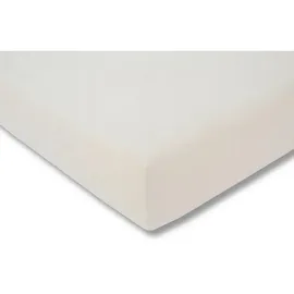 Estella Spannbettlaken Samt-Velours 180 x 200 - 200 x 200 cm elfenbein