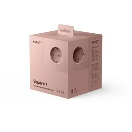 Avolt Steckdosenleiste 3 m Pink 3 St.