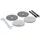 Villeroy & Boch 92222461 Ersatz-Scharniersatz WC-Sitz