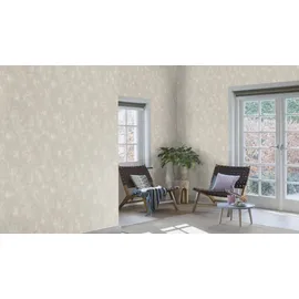 Rasch Textil Vliestapete Kollektion Lucera 53 cm x 10 m grau 609059