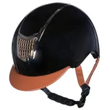 HKM Reithelm Reithelm -Edinburgh- schwarz M = 56-58 cm | 56 cm - 58 cm