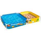 BESTWAY My First Frame Pool mit Sandkasten 213x122x30.5cm 561CF