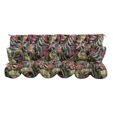 Auflagen Set Hollywoodschaukel 180cm Swing Kissen Bankauflage Blumenmuster