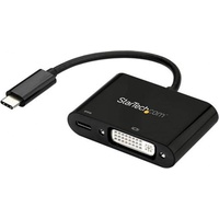 Startech StarTech.com USB-C auf DVI Adapter mit USB Stromversorgung -USB Typ C Adapter
