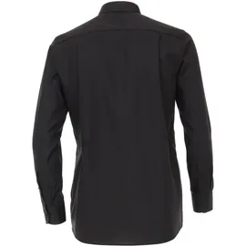 CasaModa Herren, Hemd schwarz Comfort fit, schwarz, NOS