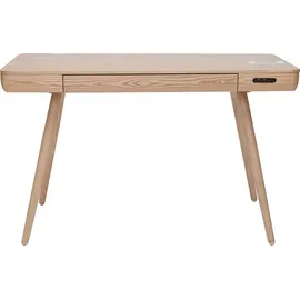 miliboo Schreibtisch CLEVER Esche / Weiß