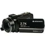 AgfaPhoto Realimove CC2700 Camcorder - 2.7K Video, 24MP Fotos, 3.0'' IPS Touchscreen, 18X Digitalzoom, LED Licht, Fernbedienung, 2X Lithium Batterie