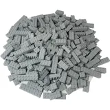 LEGO Bausteine Hochsteine Hellgrau Basic Mix - NEU! Menge 250x (LEGO Classic)