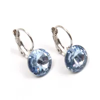 FIRETTI Ohrhänger zeitlos, chic, rund blau 123456 0,0