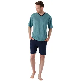 HAJO Pyjama Klima Light Blau 50