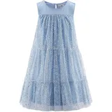 happy girls Sommerkleid HAPPY GIRLS "Mädchenkleid", Mädchen, Gr. 122, EURO-Größen, light blau, Stoff, 100% Polyester, normal, Kleider Sommerkleid