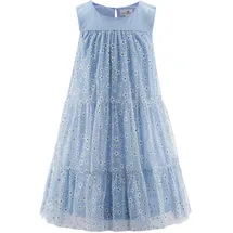 happy girls Sommerkleid HAPPY GIRLS "Mädchenkleid", Mädchen, Gr. 122, EURO-Größen, light blau, Stoff, 100% Polyester, normal, Kleider Sommerkleid