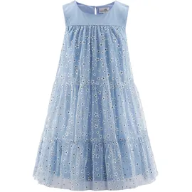 happy girls Sommerkleid HAPPY GIRLS "Mädchenkleid", Mädchen, Gr. 122, EURO-Größen, light blau, Stoff, 100% Polyester, normal, Kleider Sommerkleid