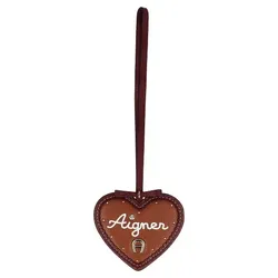 AIGNER Fashion Taschenanhänger Leder 8 cm  rot