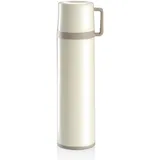 Tescoma Isolierflasche mit Tasse CONSTANT CREAM 1,0 l, Edelstahl