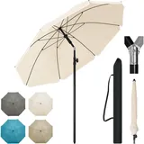 Woltu Ø 155 cm Beige