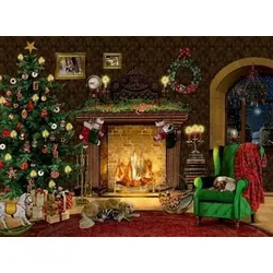 COPPENRATH 95599 Kaminzimmer, A4 Wand-Adventskalender (Behr)