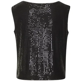 LASCANA Paillettenshirt Schwarz 32/34