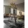 KADIMA DESIGN 180 x 76 x 95 cm schwarz