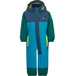 ZIENER Kinder Overall ANUP, teal crystal, 92